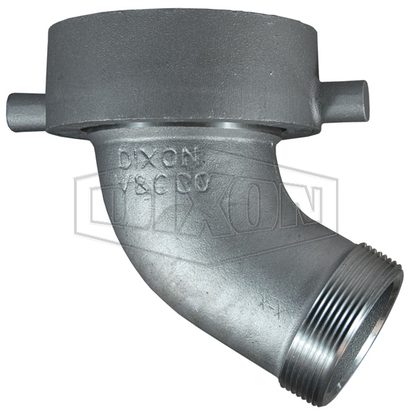 Railroad Tank Car Connection x Male NPT Elbow